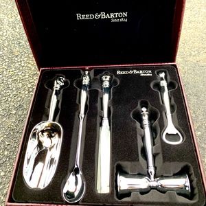 Reed & Barton Vintage Silver Bar Set